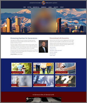 Knights of Columbus Web Design