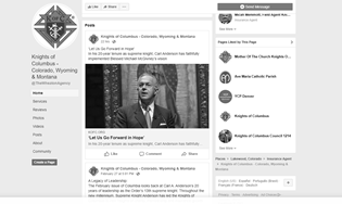 Knights of Columbus Web Designer